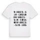 Vannes-sur-Cosson ordlek t-shirt