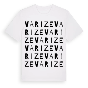 Varize ordlek t-shirt – ekologisk bomull t-shirt från Pinshirt