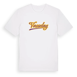Vasselay baseball t-shirt – ekologisk bomull t-shirt från Pinshirt