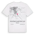 Vendôme Quartiers Sud karta t-shirt