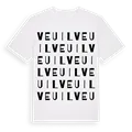 Veuil ordlek t-shirt