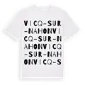 Vicq-sur-Nahon ordlek t-shirt