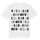 Vicq-sur-Nahon ordlek t-shirt