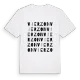 Vierzon ordlek t-shirt