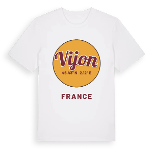Vijon cirkel t-shirt – ekologisk bomull t-shirt från Pinshirt