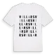 Villars ordlek t-shirt