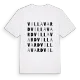 Villavard ordlek t-shirt