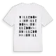 Villedômain ordlek t-shirt