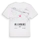 Villevoques karta t-shirt