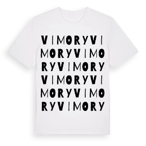 Vimory ordlek t-shirt – ekologisk bomull t-shirt från Pinshirt