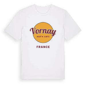Vornay cirkel t-shirt – ekologisk bomull t-shirt från Pinshirt