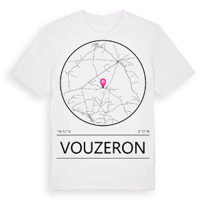 Vouzeron t-shirt – ekologisk bomull t-shirt från Pinshirt