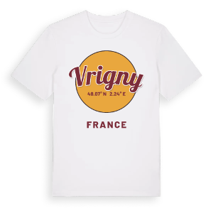 Vrigny cirkel t-shirt – ekologisk bomull t-shirt från Pinshirt