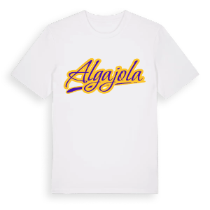 Algajola baseball t-shirt – ekologisk bomull t-shirt från Pinshirt