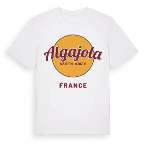 Algajola cirkel t-shirt – ekologisk bomull t-shirt från Pinshirt