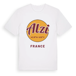 Alzi cirkel t-shirt – ekologisk bomull t-shirt från Pinshirt