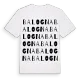 Balogna ordlek t-shirt