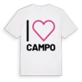 Jag älskar Campo t-shirt stort tryck