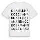 Ciamannacce ordlek t-shirt