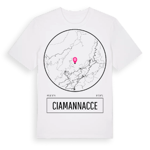 Ciamannacce t-shirt – ekologisk bomull t-shirt från Pinshirt