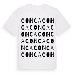 Conca ordlek t-shirt – ekologisk bomull t-shirt från Pinshirt