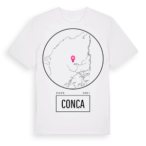 Conca t-shirt – ekologisk bomull t-shirt från Pinshirt