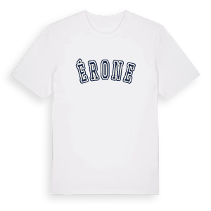 Érone college t-shirt – ekologisk bomull t-shirt från Pinshirt