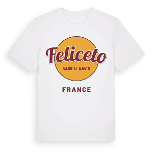Feliceto cirkel t-shirt – ekologisk bomull t-shirt från Pinshirt