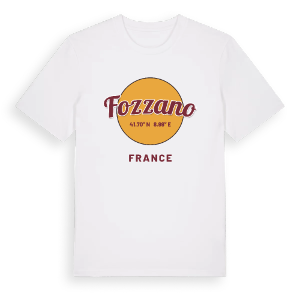 Fozzano cirkel t-shirt – ekologisk bomull t-shirt från Pinshirt