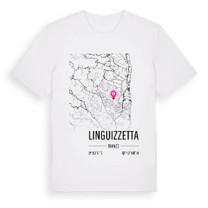 Linguizzetta karta t-shirt – ekologisk bomull t-shirt från Pinshirt