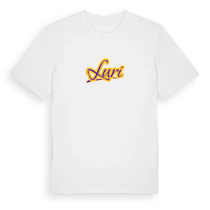 Luri baseball t-shirt – ekologisk bomull t-shirt från Pinshirt