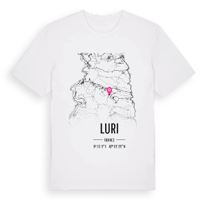 Luri karta t-shirt – ekologisk bomull t-shirt från Pinshirt