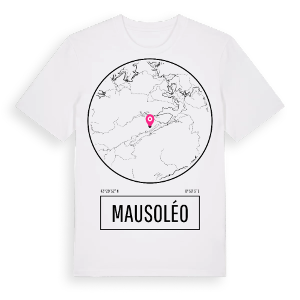 Mausoléo t-shirt – ekologisk bomull t-shirt från Pinshirt