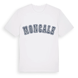 Moncale college t-shirt – ekologisk bomull t-shirt från Pinshirt