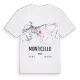Monticello karta t-shirt