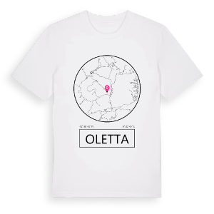 Oletta t-shirt – ekologisk bomull t-shirt från Pinshirt