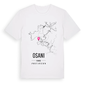 Osani karta t-shirt – ekologisk bomull t-shirt från Pinshirt