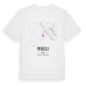 Perelli karta t-shirt – ekologisk bomull t-shirt från Pinshirt