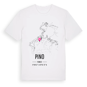Pino karta t-shirt – ekologisk bomull t-shirt från Pinshirt