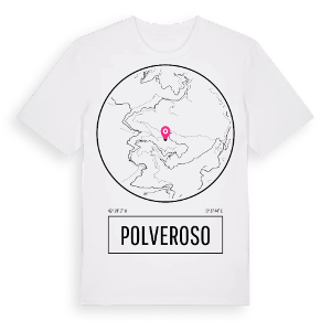 Polveroso t-shirt – ekologisk bomull t-shirt från Pinshirt