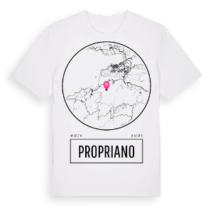 Propriano t-shirt – ekologisk bomull t-shirt från Pinshirt