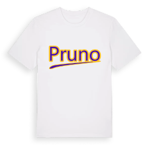 Pruno baseball t-shirt – ekologisk bomull t-shirt från Pinshirt