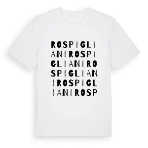 Rospigliani ordlek t-shirt – ekologisk bomull t-shirt från Pinshirt