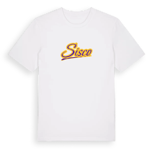 Sisco baseball t-shirt – ekologisk bomull t-shirt från Pinshirt