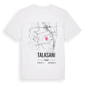 Talasani karta t-shirt – ekologisk bomull t-shirt från Pinshirt