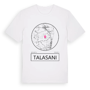 Talasani t-shirt – ekologisk bomull t-shirt från Pinshirt