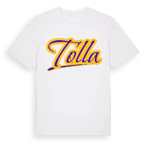 Tolla baseball t-shirt – ekologisk bomull t-shirt från Pinshirt