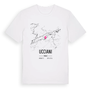 Ucciani karta t-shirt – ekologisk bomull t-shirt från Pinshirt