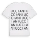 Ucciani ordlek t-shirt