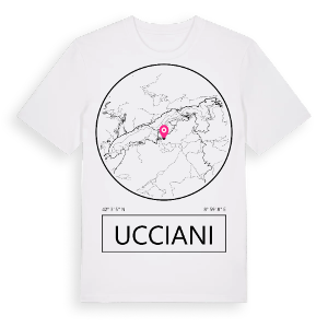 Ucciani t-shirt – ekologisk bomull t-shirt från Pinshirt